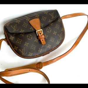 Louis Vuitton Monogram Canvas Crossbody Jeune Fille Handbag, 1970s-1980s